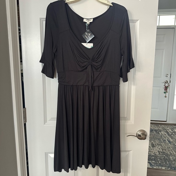 Umgee Black Midi Dress - Picture 2 of 5